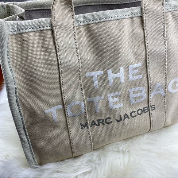 MARC JACOBS THE TOTE BAG CANVAS BAG - Picture 7 of 12